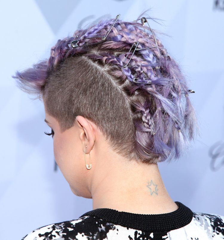 Iroquois strih dámy pigtail rebelský