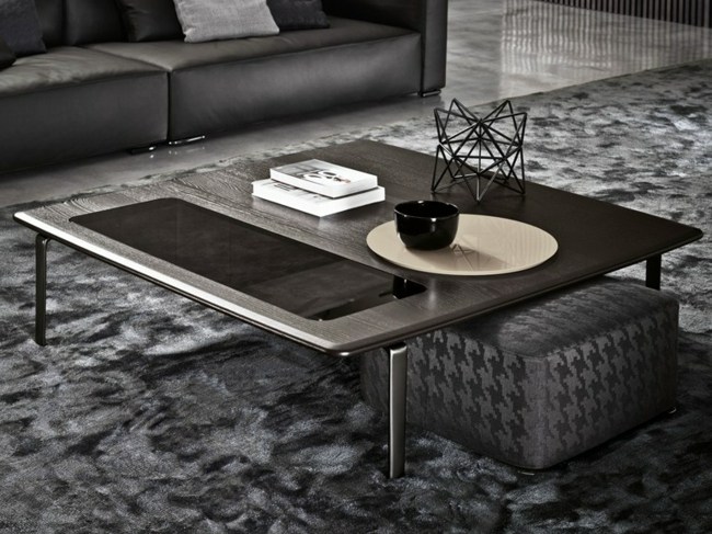 Dekorácia oceľovej police šedá farba