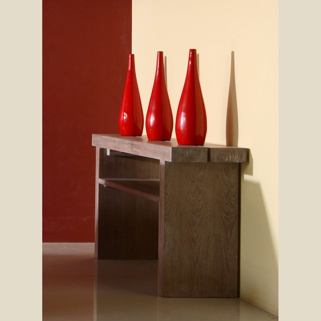 konzolový stôl z masívu