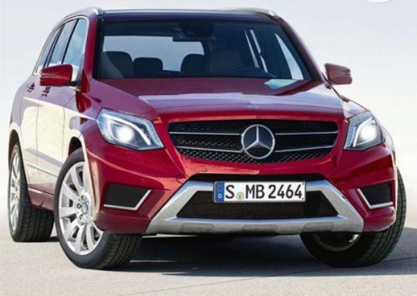 Predchodca Mercedes Benz GLK 2015 červený Mercedes- Benz -GLK -2015- predchodca- červený- čelný