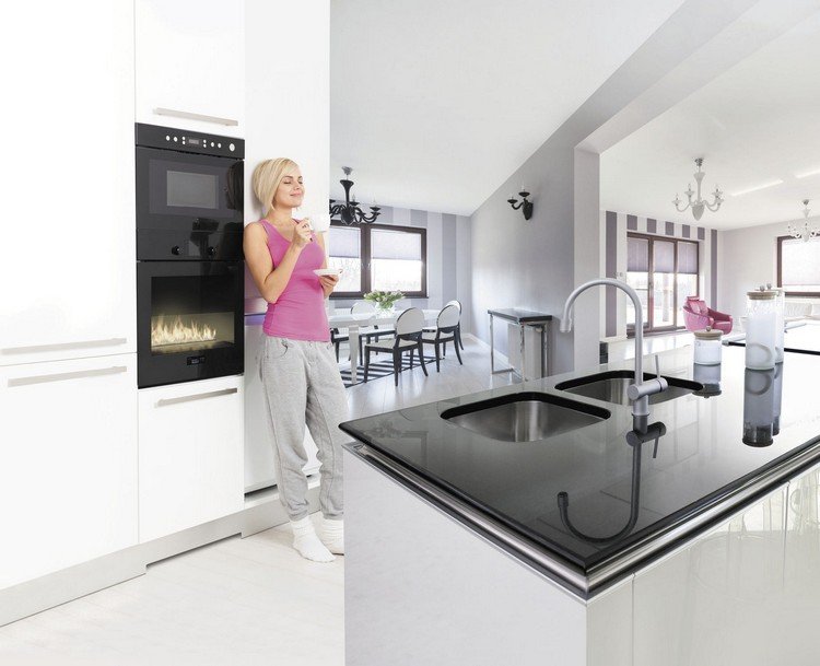 Krbová vložka do kuchyne - Chili Fire od Planika moderný-krb-bioetanol-sklo-krbová vložka-kuchyňa-Chili-Fire-Planika