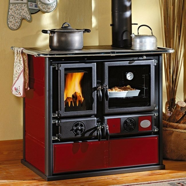 tradičná varná doska červená čierna praktická červená čierna prakticky priestorovo úsporné vykurovanie