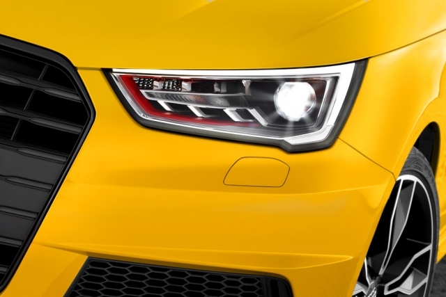 S1 Sportback 2014 dizajn ľavého svetlometu