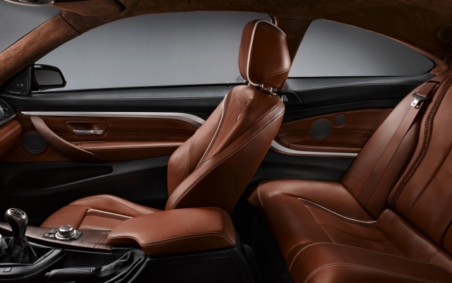 nové kožené sedadlá bmw radu 4 gran kupé