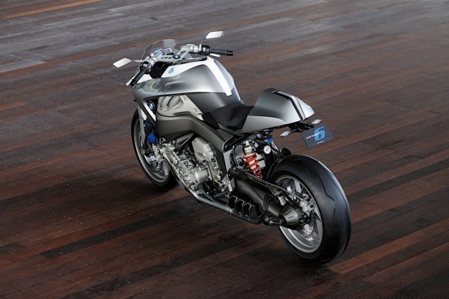 bmw motocykel koncept 6 šesťvalcový radový motor bmw moderný koncept motocykla 6 šesťvalcový radový motor