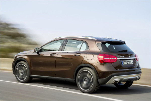 Mercedes 2014 rôzne farby ľavá strana nový