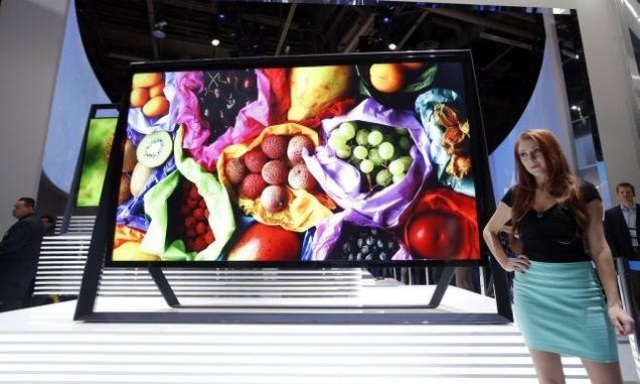 Ultra HD televízny dizajn luxusnej televízie Nová propagácia spoločnosti Samsung