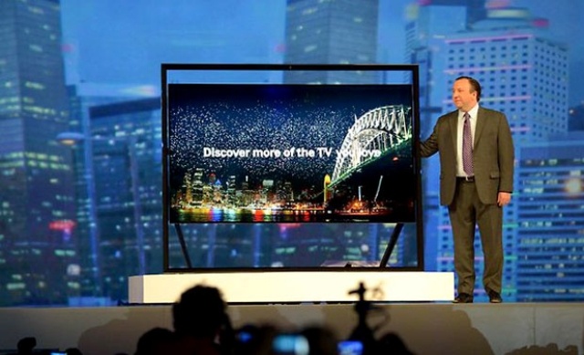 Televízor Samsung luxusný 110-palcový ultra HD televízor hi-tech