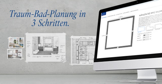 Online plánovač kúpeľní Villeroy Boch 3 kroky k vašej kúpeľni snov