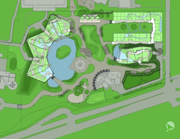 biopark v Argentíne s projektom moderného dizajnu