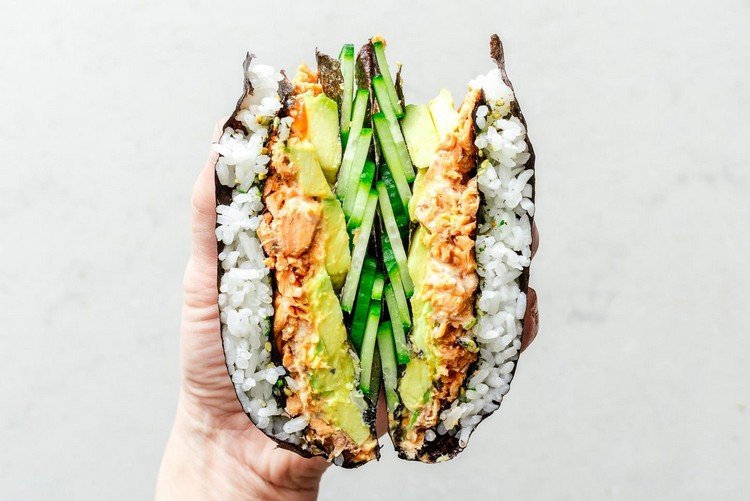 Sushi Wrap Hack inšpirovaný TikTokom