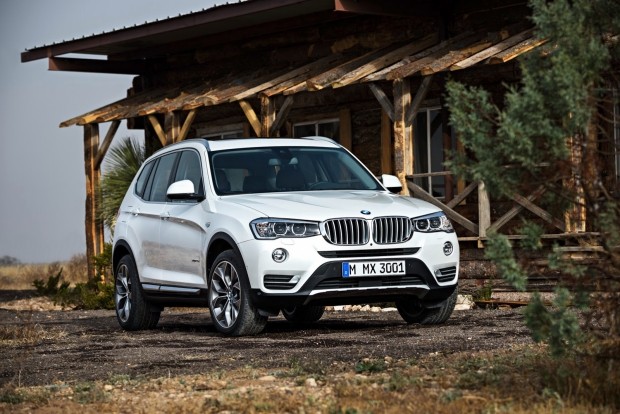 Predné BMW X3 2014 Vpredu X3 2014
