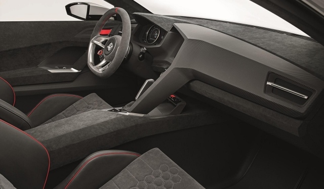 Interiér VW Golf Design Vision 2013