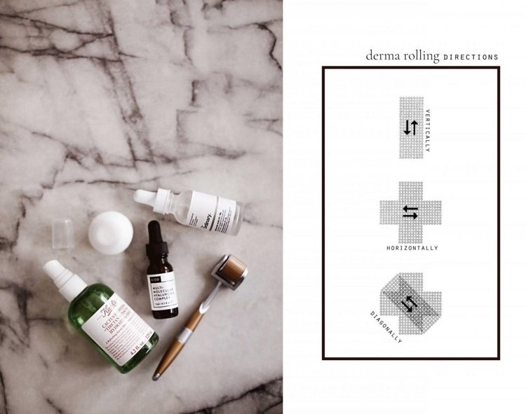 dermaroller použitie doma tipy pohyby výrobky starostlivosti