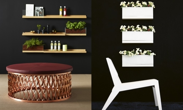 kvetinový box predná stena sklo transparentné biele Dizajnový kvetinový box predná stena sklo transparentné biele