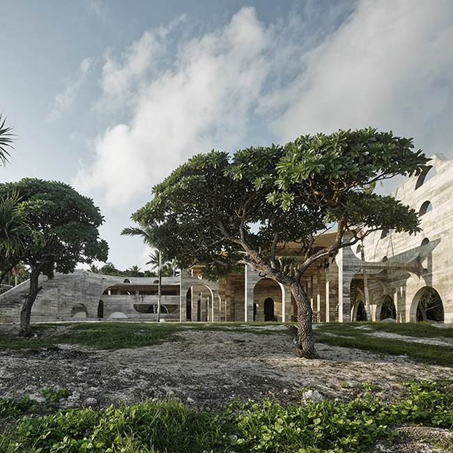Beach Hotel Palmy Južné Tichomorie Destinácie Pobrežie Austrálie