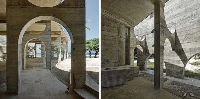 Archway Architectural Elements Modern Resort Design Hotel Concept