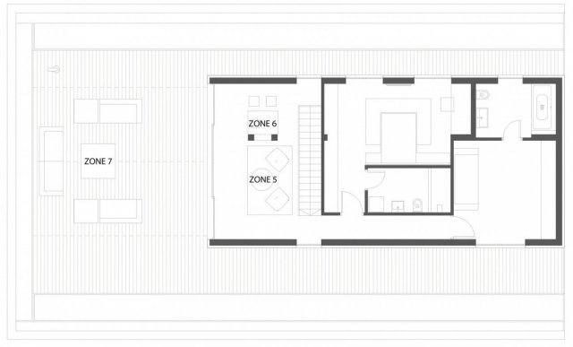 Nápady koncepcia bytového zariadenia otvorený plán dizajnér zákazník
