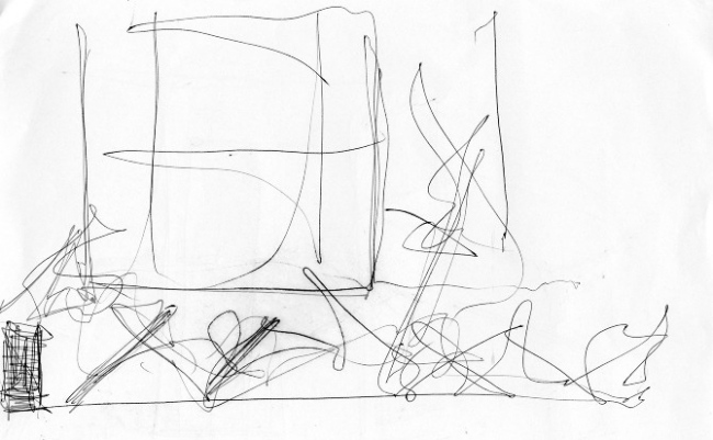 Skica panelov OSB panelov policových regálov Indra