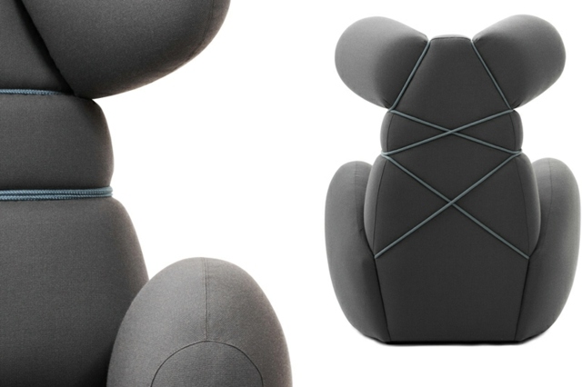 Čalúnený nábytok sedenie pohodlné nápady na dizajn TV kreslo uviazané na lane