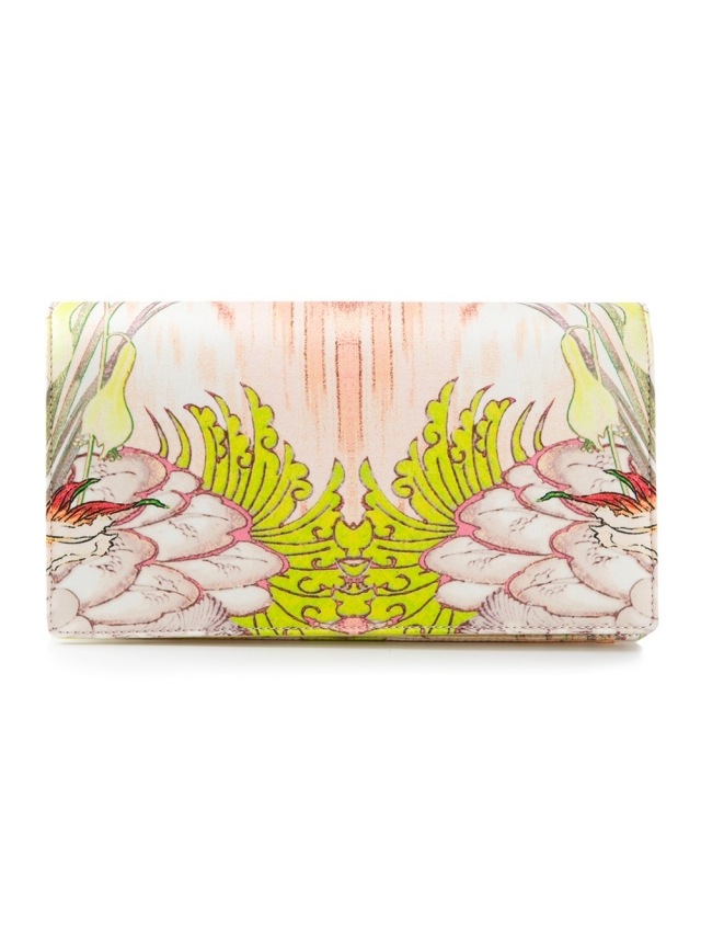 ROBERTO-CAVALLI-spojka-abstraktné-motívy-ružovo-bielo-zelené