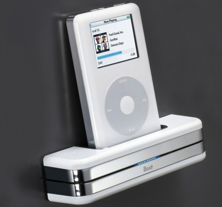 nabíjacia stanica mobilný telefón iboat biely kov lesk lesk iphone wall idea