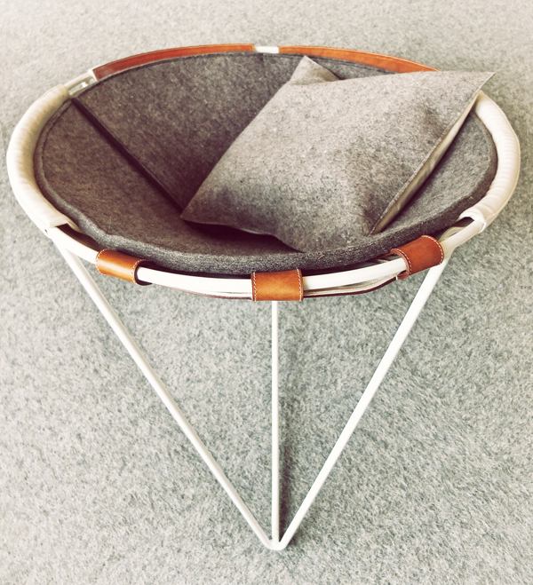 Látkové čalúnené vankúše, nábytok, závesné kreslo s rámom