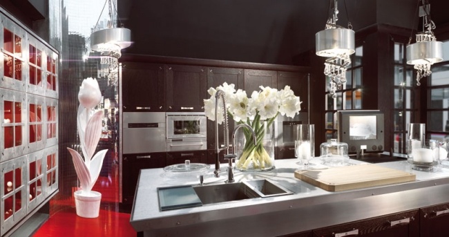 Výrobca kuchynského nábytku Brummel-Papillon Rovere Nero Fumo Výrobca kuchynského nábytku taliansky Brummel-Papillon Rovere Nero Fumo