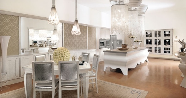 Luxusný dizajn kuchyne laminát Brummel Luxusný dizajn kuchyne laminátová podlaha Brummel