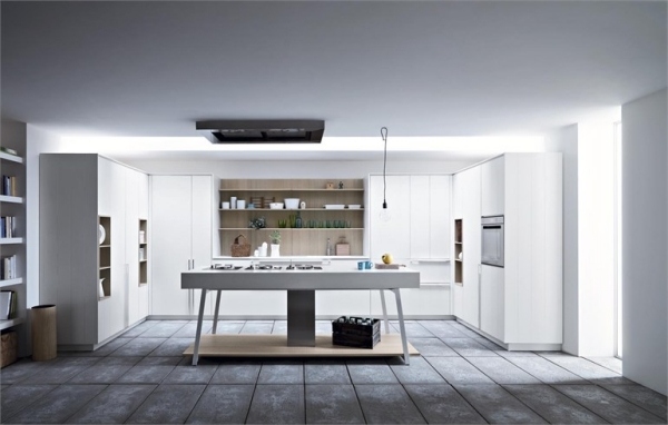 dizajnérska kuchyňa kalea jedálenský stôl moderné talianske vysoko kvalitné vybavenie