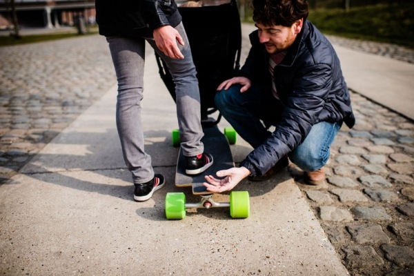 Navrhnite inovatívny skateboard pre detské kočíky Dizajn Inovatívny skateboarding pre detské kočíky