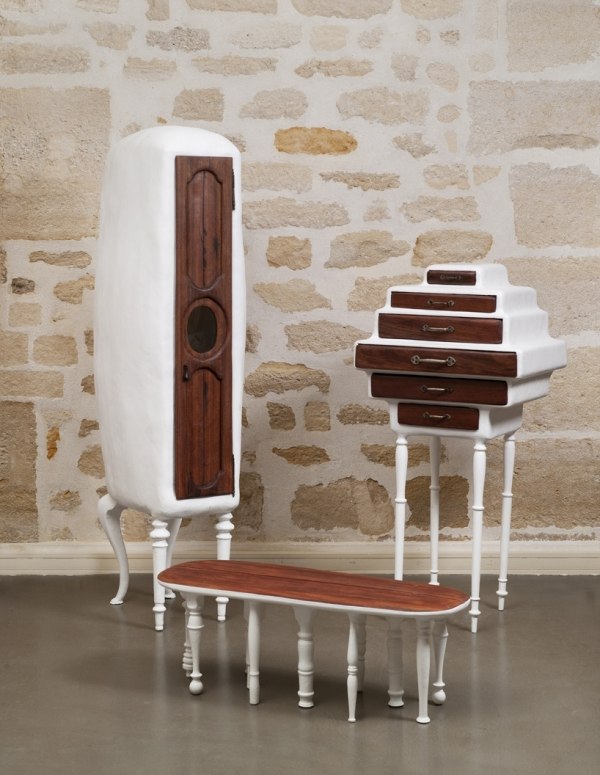 jedinečná kolekcia návrhárov valentin löllman dizajnová komoda vyrobená z kolekcie dreva unikátny valentin löllman