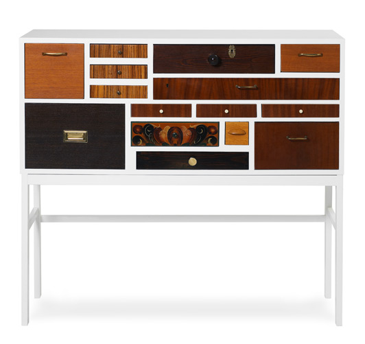 dizajnové komody vyrobené zo zásuviek na drevo desaťročia múdrosť Dizajnové komody Zásuvky desaťročia