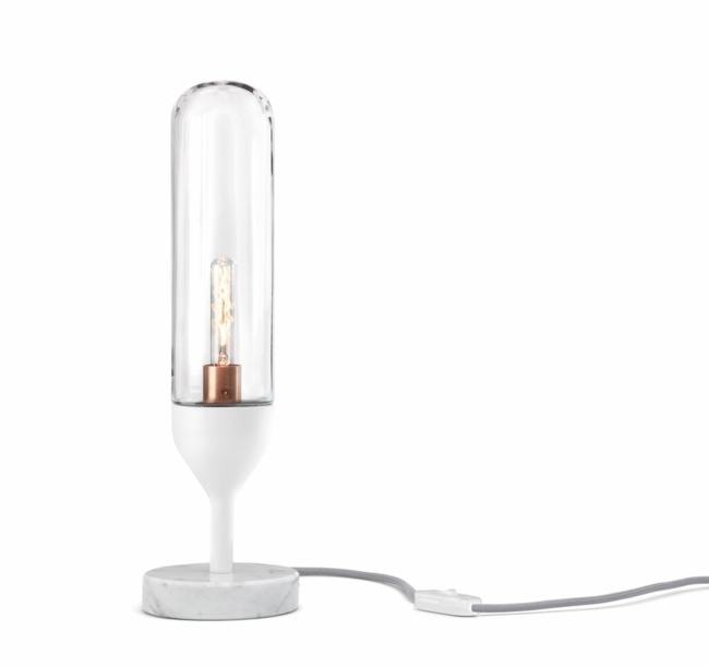 biela stojanová lampa mramorový kovový dizajn Mramorový kovový dizajn Nemecké dizajnové žiarovky