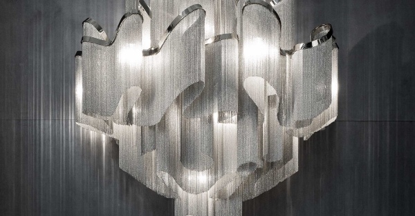 Svietidlo Terzani moderný krištáľový luster