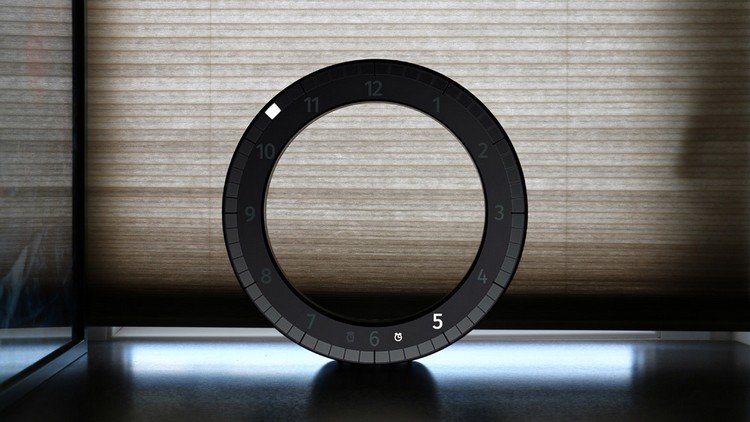 Only Clock - LED nástenné hodiny od Kibardindesign LED nástenné hodiny, hodiny, ciferník, zjednodušený dizajn, prázdny ciferník