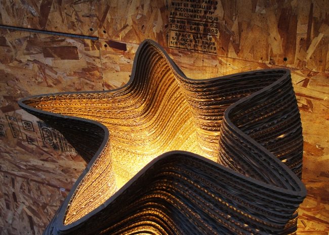 hviezdny optik dizajnér kartónu lesk šedé nohavice svetlá z dizajnového kartónu hviezdnej optiky od šedých nohavíc