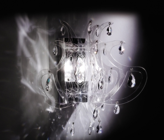 talianske dizajnérske svietidlo nástenné svietidlo talianske dizajnérske osvetlenie nástennou lampou slamp