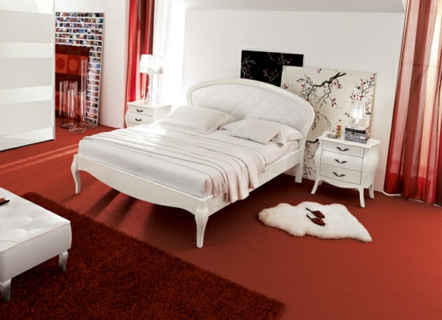 z Talianska nápady na zariadenie spálne štýlovo klasické