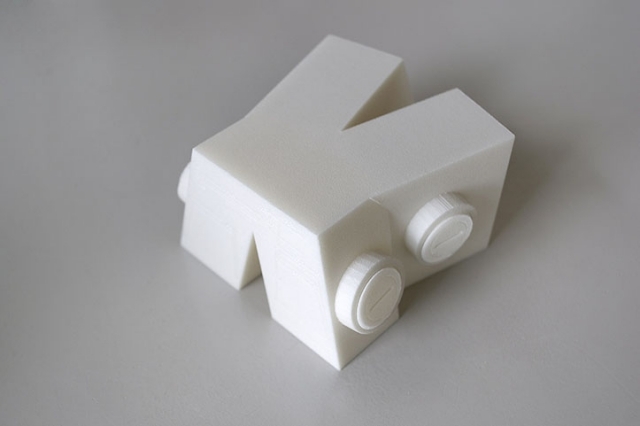 Zostavte a prepravte dizajnový nábytok ako základný kameň jednotlivých dielov Dizajnový nábytkový konektor polyamid 3d tlačený stavebný transportný kameň