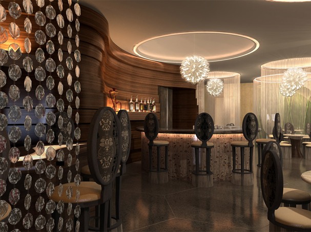 Dizajnové interiérové ​​nápady Interiér reštaurácie Dupoux