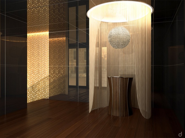 Nápady na dizajnový nábytok v reštaurácii Dupoux pacifika