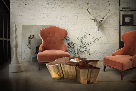 konferenčný stolík sekvojový les inšpirovaný dizajnovým nábytkom Brabbu Konferenčný stolík inšpirovaný dizajnérskym nábytkom Brabbu