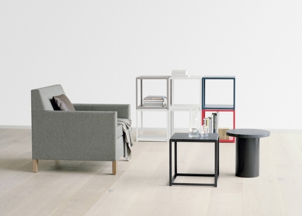 dizajnérsky nábytok modulárneho systému od spoločnosti ferdinad krammer