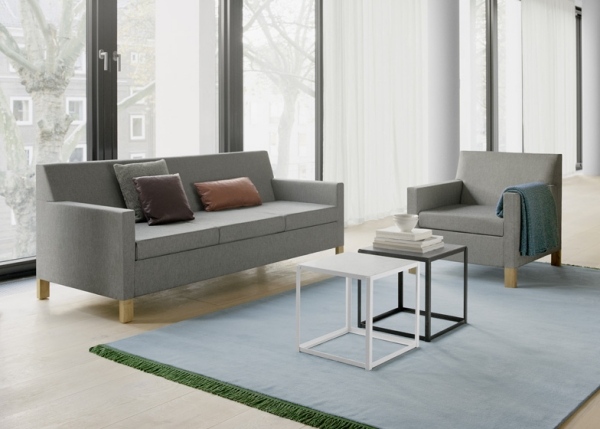 moderný dizajnový nábytok do obývačky od Ferdinad Krammer