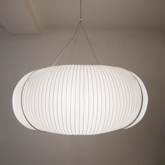 papierová lampa závesná lampa Anthony Dickens