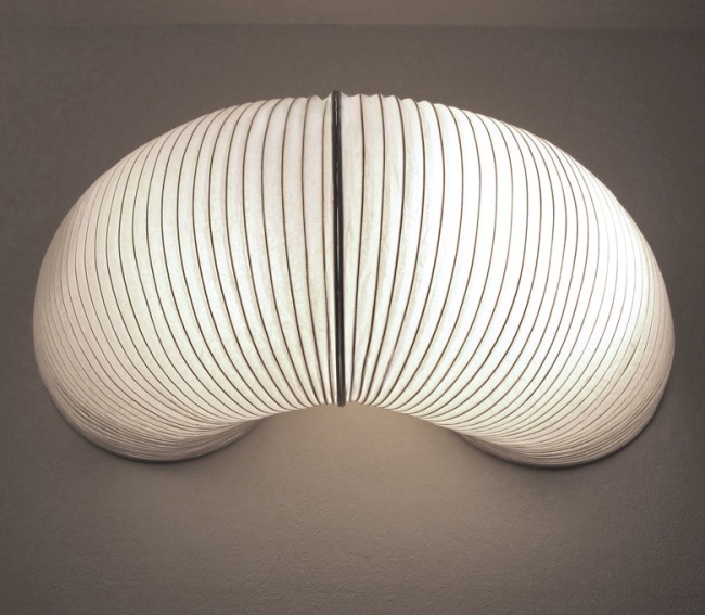 papierové svetlá Anthony Dickens nástenné svietidlo polovičné