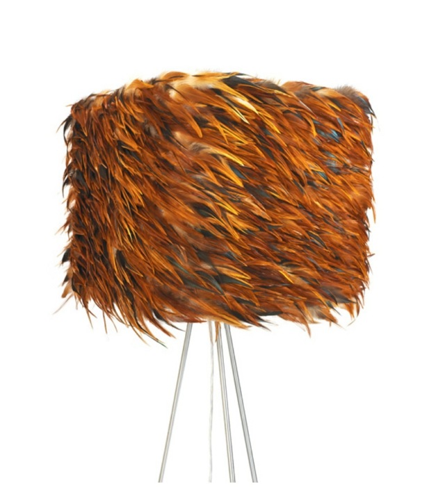 moderná stojacia lampa s perím zdobená krásnym dizajnom Stojacia lampa na jar zdobená krásnym dizajnovým osvetlením