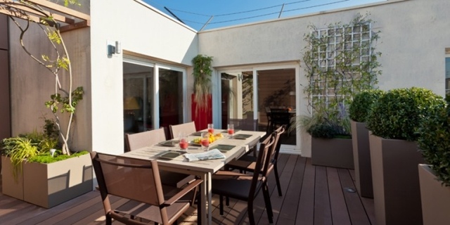 Dizajnový kvetináč Ochrana obrazovky Balkónová guľa