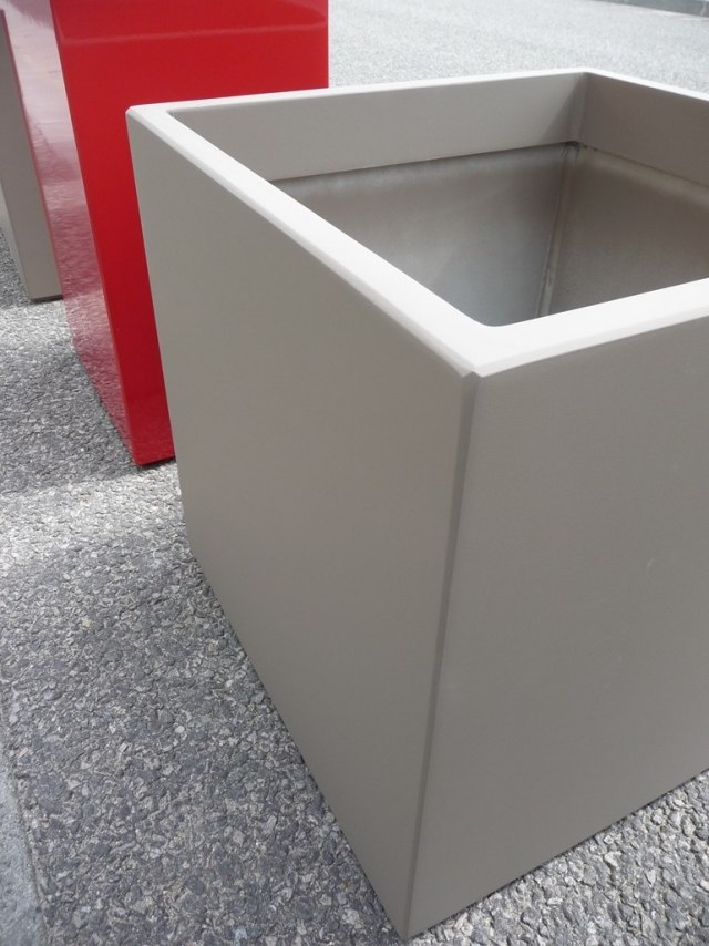 dizajnér kvetináč vláknocementová tvorba cjcj štvorec